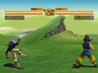 une photo d'Ã©cran de Dragon Ball - Final Bout sur Sony Playstation